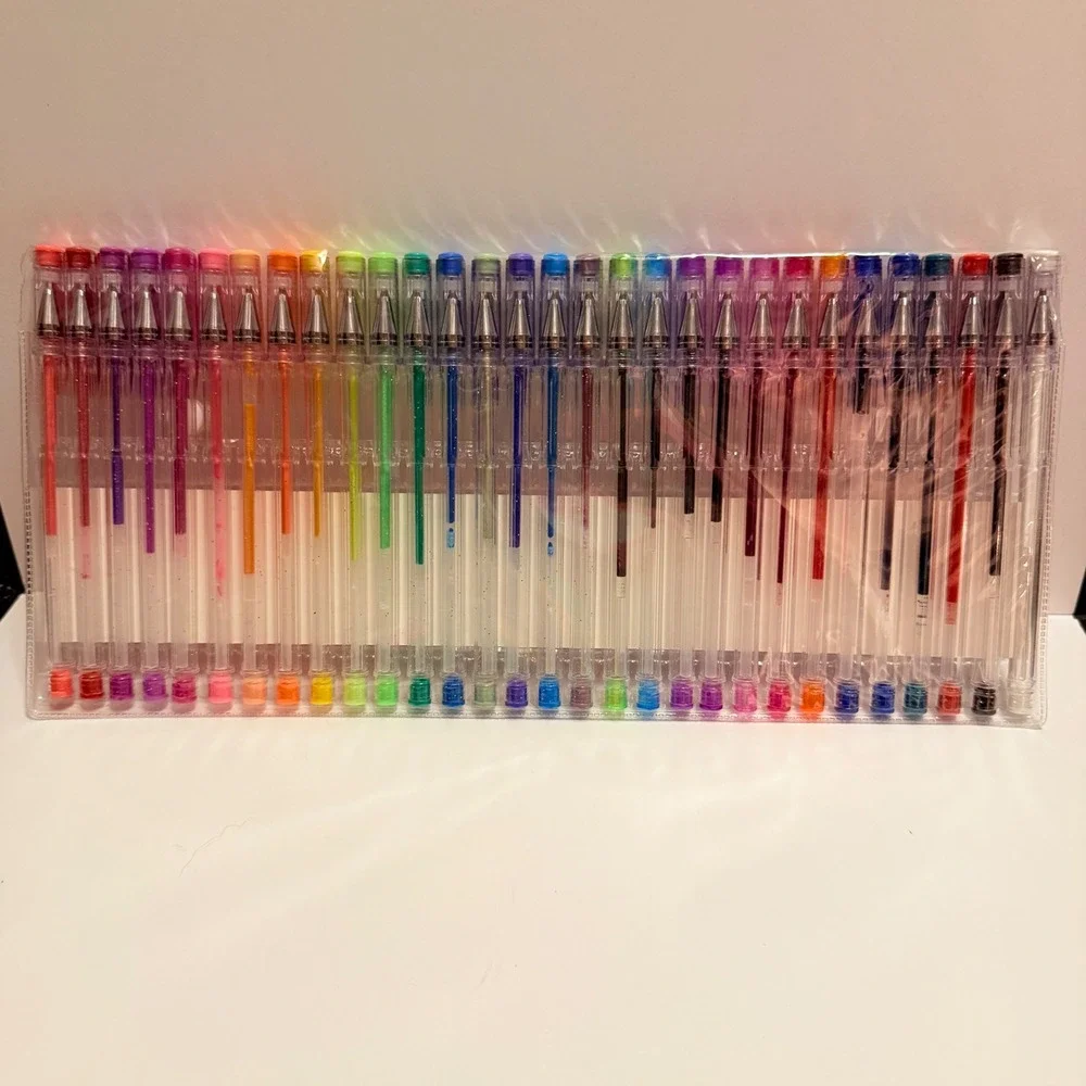 Shuttle Art Gel Pen Set 120 Unique Colors Part 3 Multi-Color Art Supplies